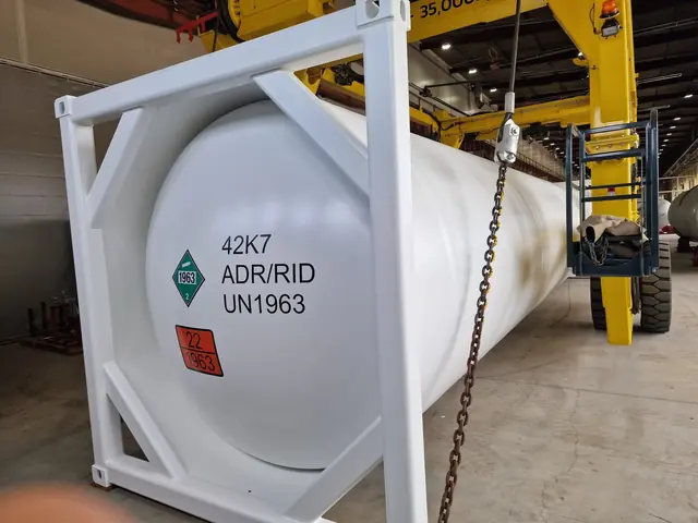 CTT liquid helium cryogenic ISO tank container