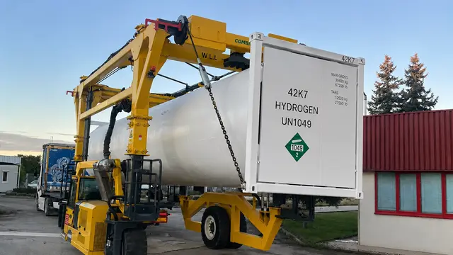 CTT liquid hydrogen cryogenic ISO tank container